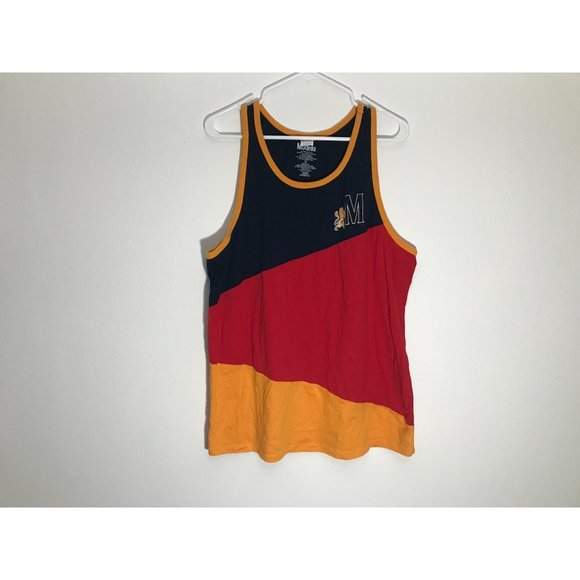 Modelo Mens XL Red Navy Orange Tank Top *7 - Picture 1 of 4